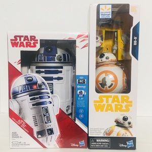 StarWars/Disney R2-D2 RC/ With 12” Buddy BB8